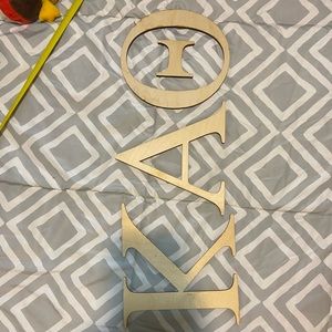 Kappa Alpha Theta Wooden Letters